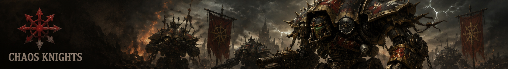Chaos Knights armory preview